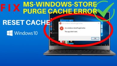 Photo of How to Fix Ms Windows Store Purge Cache App Didn’t Start
