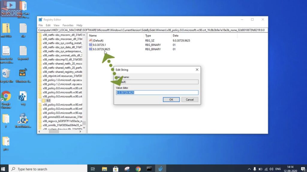 Application failed to start because it’s side by side configuration is incorrect 
