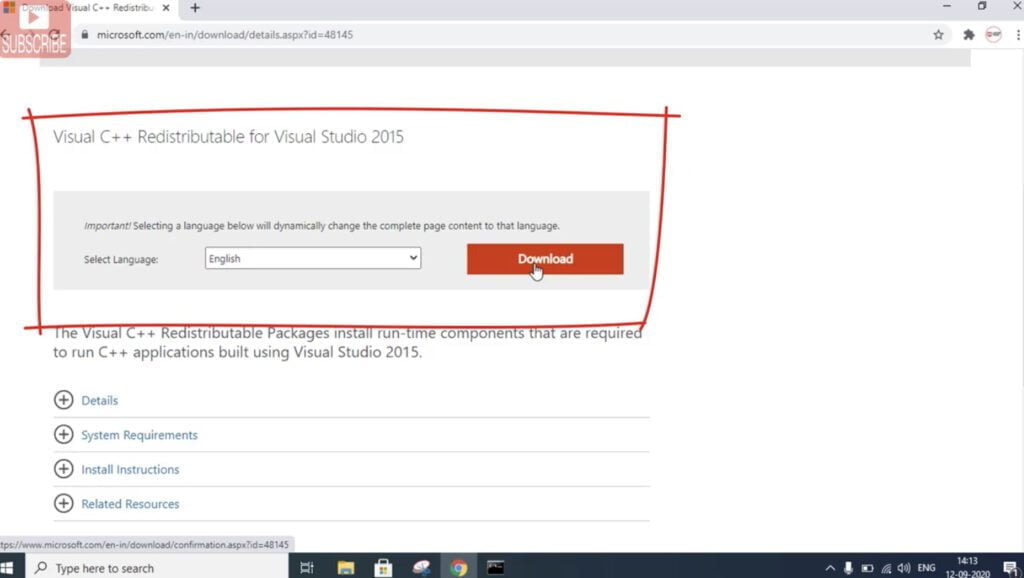 Application failed to start because it’s side by side configuration is incorrect 