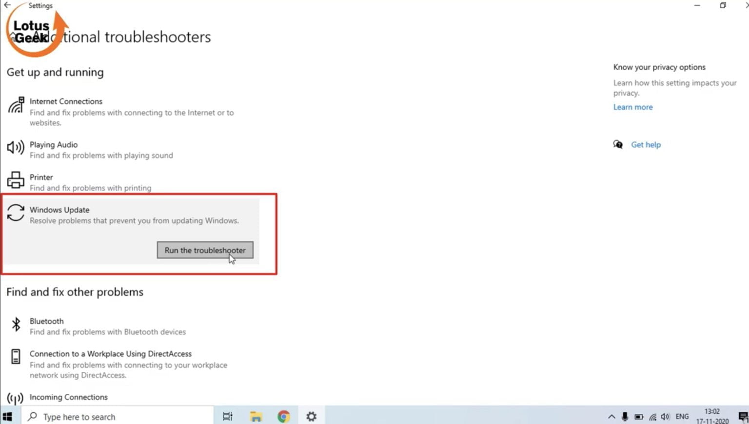 We Could Not Complete The Install Because An I Update Service Was ...