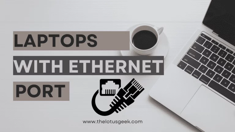laptop with ethernet port